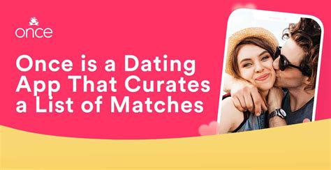 once dating app jobs